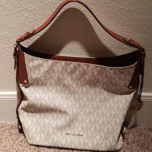 White Michael Kors purse